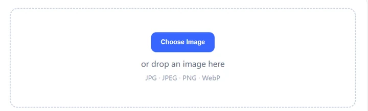 Choose an image and set the target size.